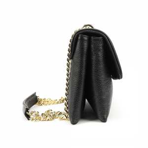 Кроссбоди из кожи на цепочке Firenze Italy  F-IT-8545-1A