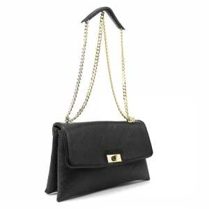 Кроссбоди из кожи на цепочке Firenze Italy  F-IT-8545-1A