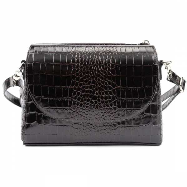 Женская компактная кожаная сумочка Firenze Italy F-IT-9804BOCR