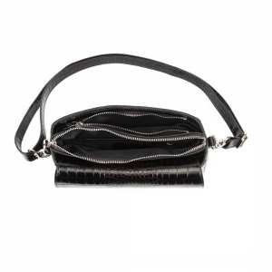 Женская компактная кожаная сумочка Firenze Italy F-IT-9804BOCR