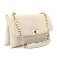 Кроссбоди из кожи на цепочке Firenze Italy F-IT-8545-1WB