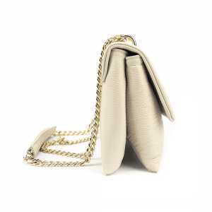 Кроссбоди из кожи на цепочке Firenze Italy F-IT-8545-1WB