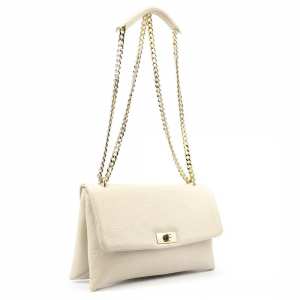 Кроссбоди из кожи на цепочке Firenze Italy F-IT-8545-1WB