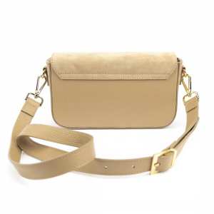 Маленька сумка через плече с акцентной фурнитурой Firenze Italy F-IT-086T