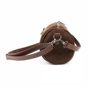 Замшевое стильное кроссбоди в форме боченка Tavinchi CH-0777DB-Y