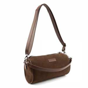 Замшевое стильное кроссбоди в форме боченка Tavinchi CH-0777DB-Y