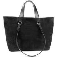 Женский вместительный замшевый шоппер Firenze Italy  CH-018A-Y-VP