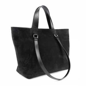 Женский вместительный замшевый шоппер Firenze Italy  CH-018A-Y-VP