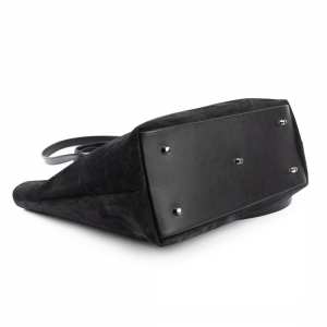 Женский вместительный замшевый шоппер Firenze Italy  CH-018A-Y-VP