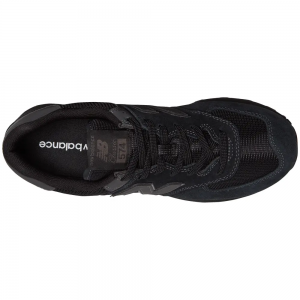 Мужские повседневные кроссовки New Balance 574 Classic GL ML574EVE Чорний