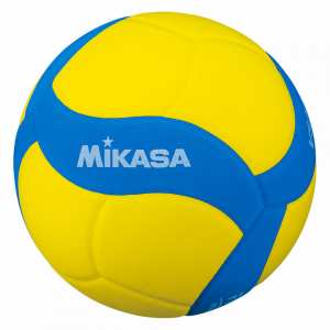 М'яч волейбольний Mikasa VS220W-Y-BL Жовтий