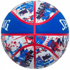 Мяч баскетбольный Spalding Graffitti Ball 84377Z Синий