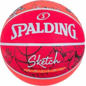 М'яч баскетбольний Spalding Sketch Drible 84381Z Червоний