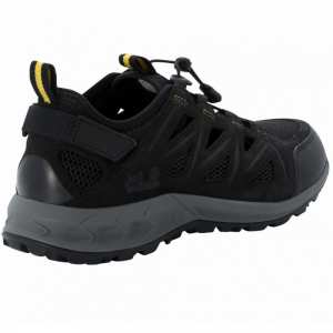 Чоловічі кросівки Jack Wolfskin WOODLAND 2 HYBRID LOW M 4051301_6357 Чорний