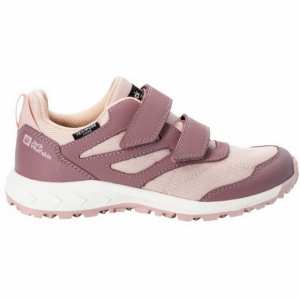 Дитячі демісезонні кросівки Jack Wolfskin WOODLAND TEXAPORE LOW VC K 4046351_2197 Рожевий