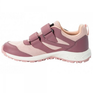 Дитячі демісезонні кросівки Jack Wolfskin WOODLAND TEXAPORE LOW VC K 4046351_2197 Рожевий