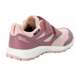 Дитячі демісезонні кросівки Jack Wolfskin WOODLAND TEXAPORE LOW VC K 4046351_2197 Рожевий