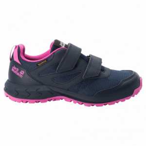 Дитячі демісезонні кросівки Jack Wolfskin WOODLAND TEXAPORE LOW VC K 4046351_1239 Синій