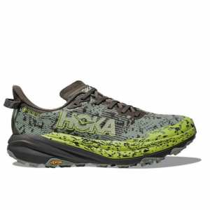 Чоловічі бігові кросівки Hoka One One M SPEEDGOAT 6 GTX 1155150-STLV Оливковий