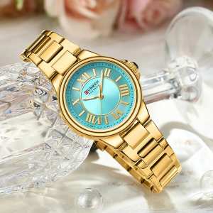 Curren 9091 Gold-Blue