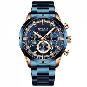 Curren 8355 Blue-Cuprum
