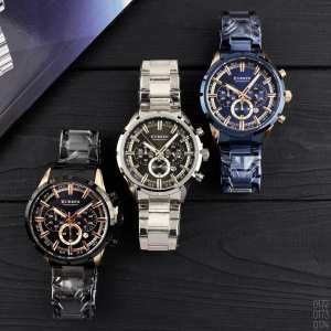 Curren 8355 Blue-Cuprum