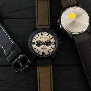 Curren 8314 Khaki-Black