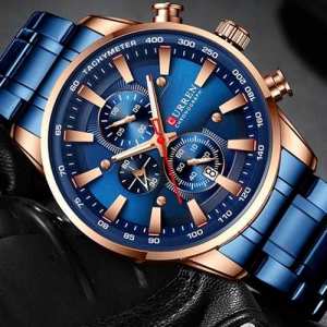 Curren 8351 Blue-Cuprum