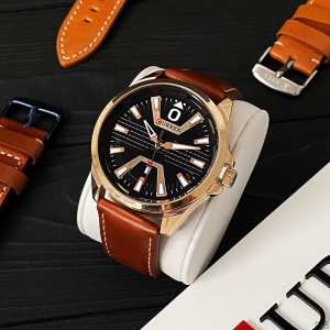 Curren 8379 Cuprum-Black-Brown