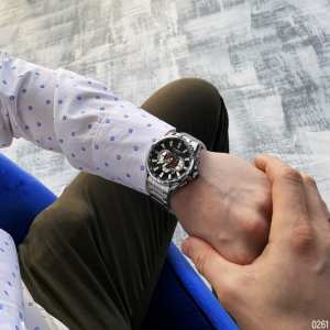 Curren 8363 Silver-Black