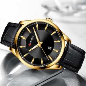 Curren 8365 Black-Gold