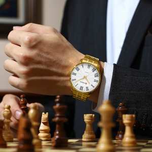 Curren 8422 Gold-White