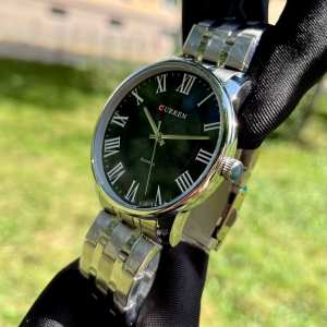 Curren 8422 Silver-Black