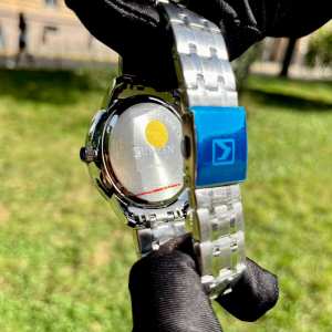 Curren 8422 Silver-Black