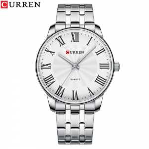Curren 8422 Silver-White Curren 8422 Silver-White
