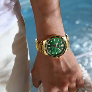 Curren 8426 Gold-Green