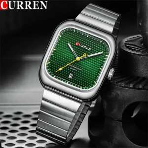 Curren 8460 Silver-Green