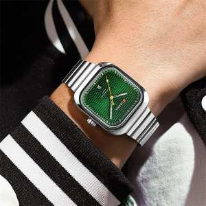 Curren 8460 Silver-Green