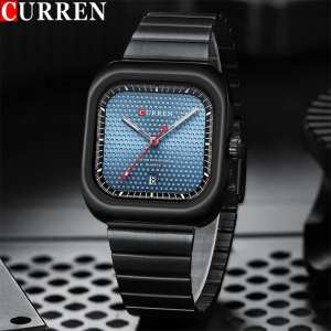 Curren 8460 Black-Blue