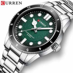 Curren 8450 Silver-Green