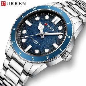 Curren 8450 Silver-Blue