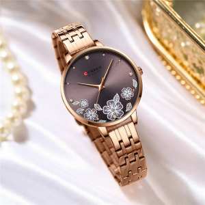 Curren C9068L Gold Cofee