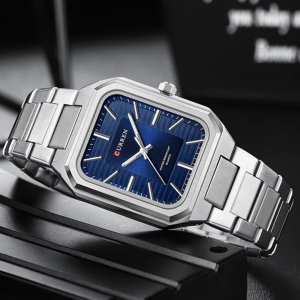 Curren 8457 Silver-Blue