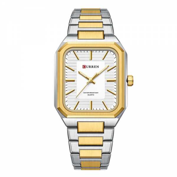 Curren 8457 Gold-White