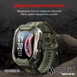 Годинник Modfit Warrior All Black