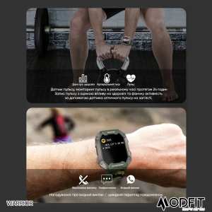 Годинник Modfit Warrior All Black