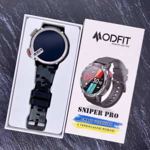 Розумний годинник Modfit Sniper Pro Black-Silver 41 мм.