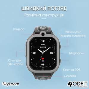 Часы Modfit SkyLoom All Black