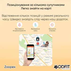 Розумний годинник Modfit Zoopex Pink