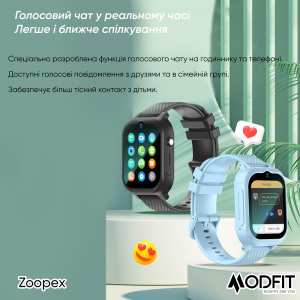 Годинник Modfit Zoopex Blue